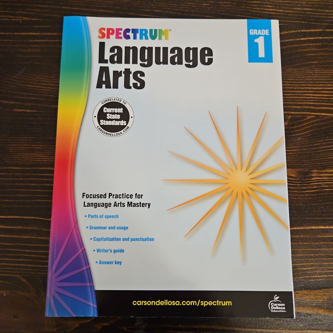 Spectrum Language Arts, Grade 1