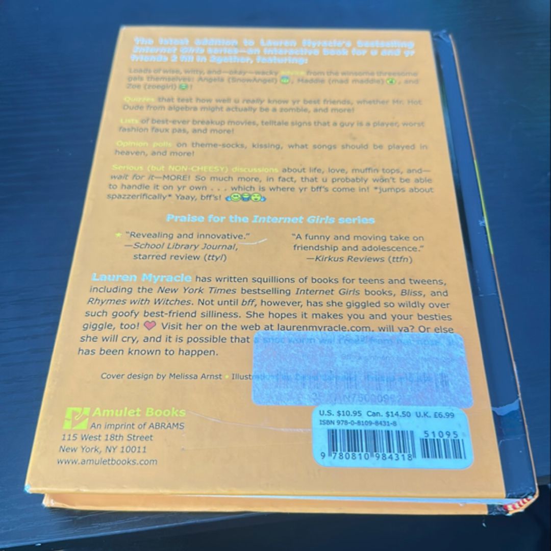 Bff: A Girlfriend Book You Write Together