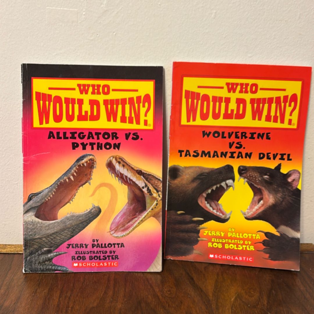 Who Would Win? 2 book bundle