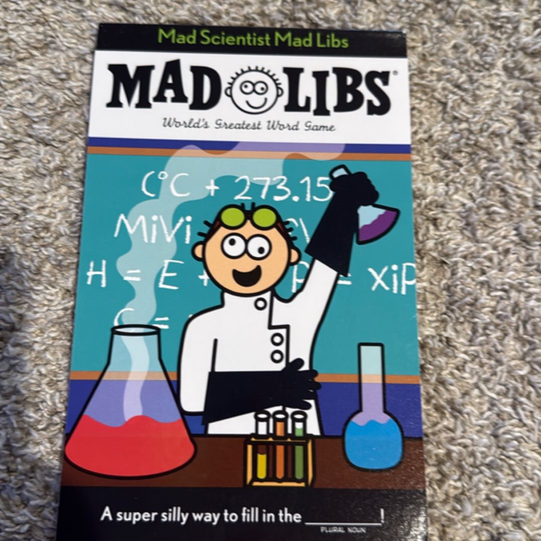 Mad Scientist Mad Libs