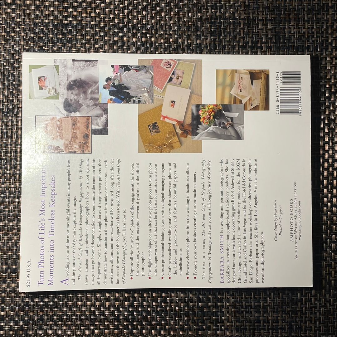 The Art and Craft of Keepsake Photography: Engagements and Weddings