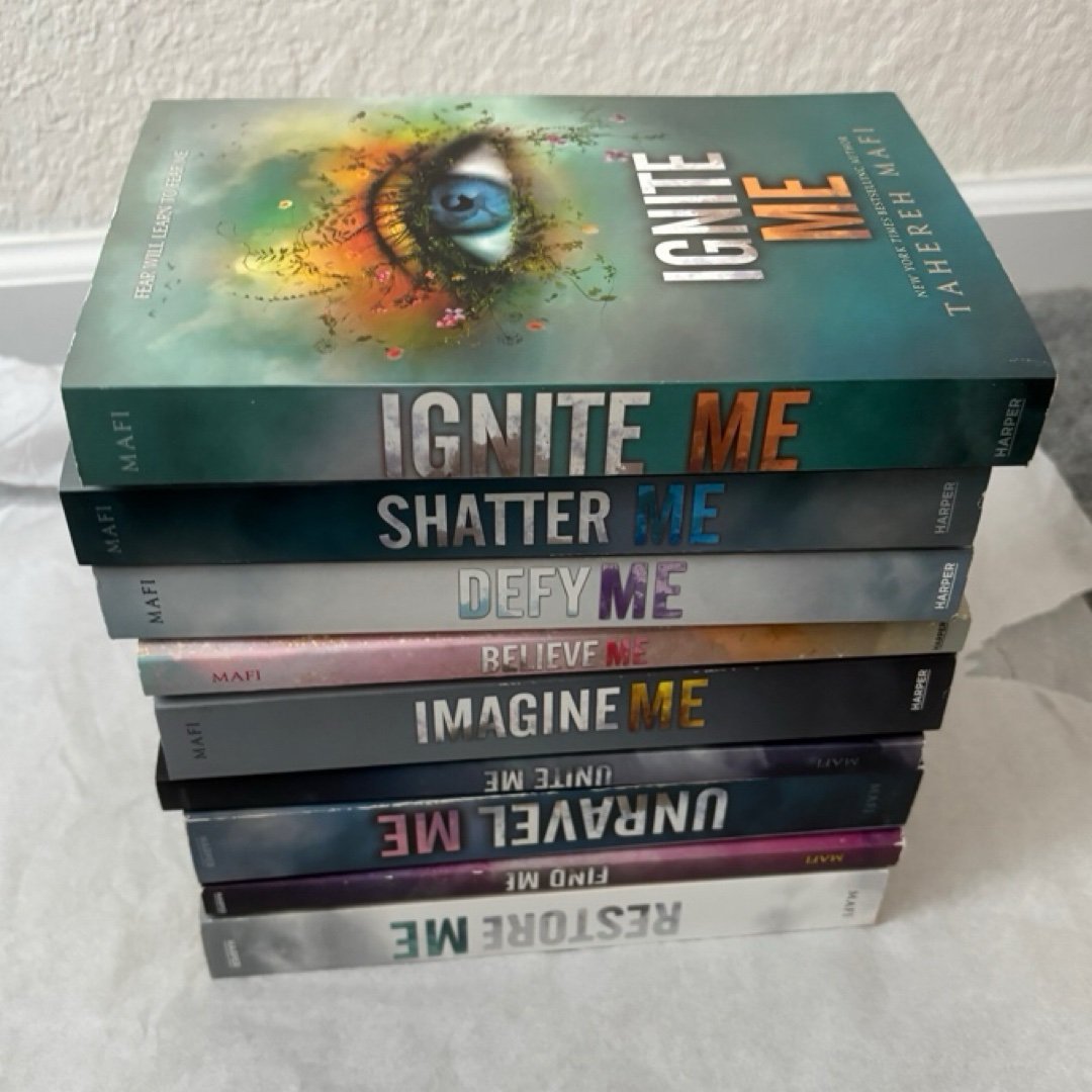 Shatter Me Series Collection 9 Books Set By Tahereh Mafi
