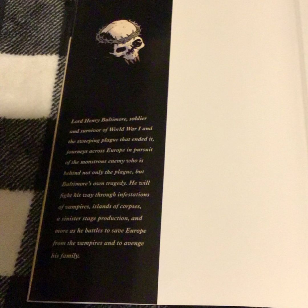 Baltimore Omnibus Volume 1