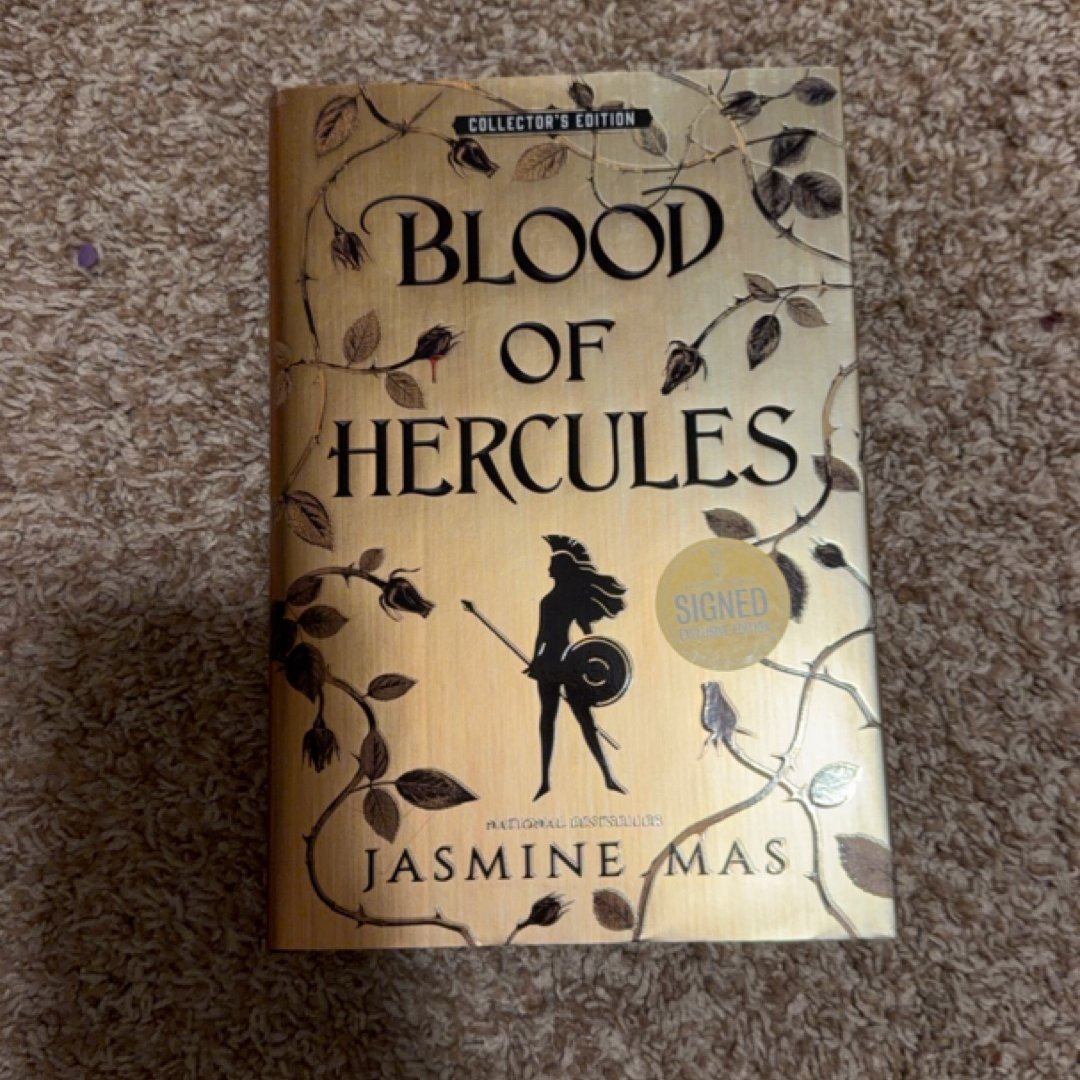 Blood Of Hercules - Signed First Edition