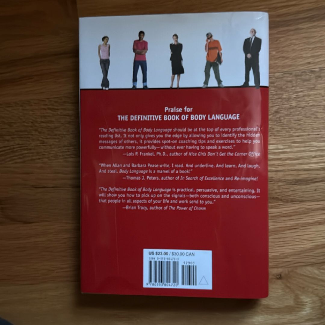 The Definitive Book of Body Language by Barbara Pease, Allan Pease