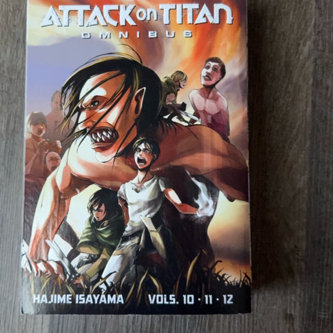 Attack on Titan Omnibus 4 (Vol. 10-12)