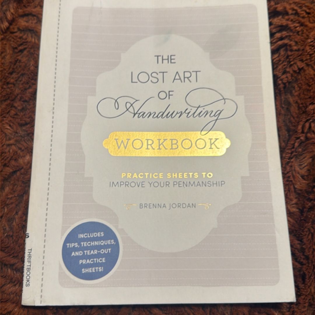 The Lost Art of Handwriting Workbook