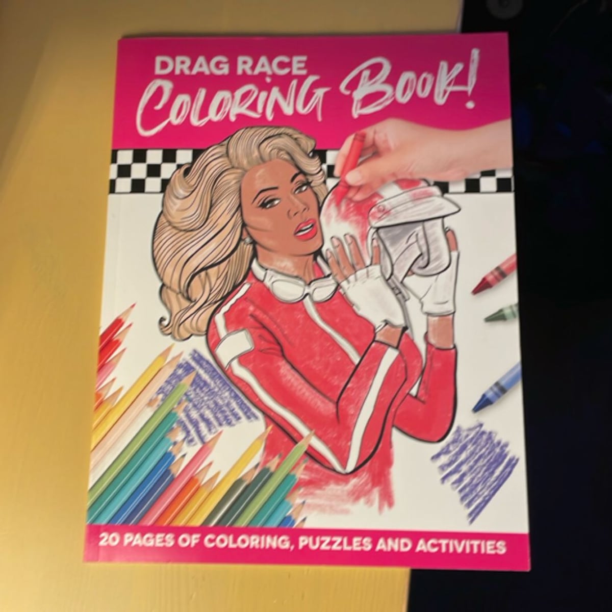 Drag Race Coloring Book by Hello Harlot