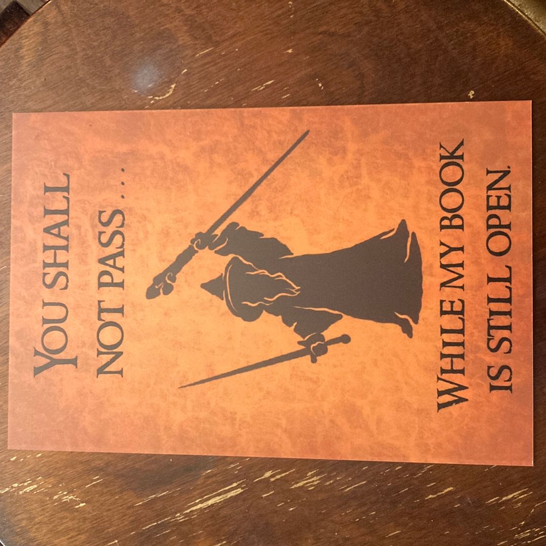 LitJoy Lord of the Rings Door Sign  