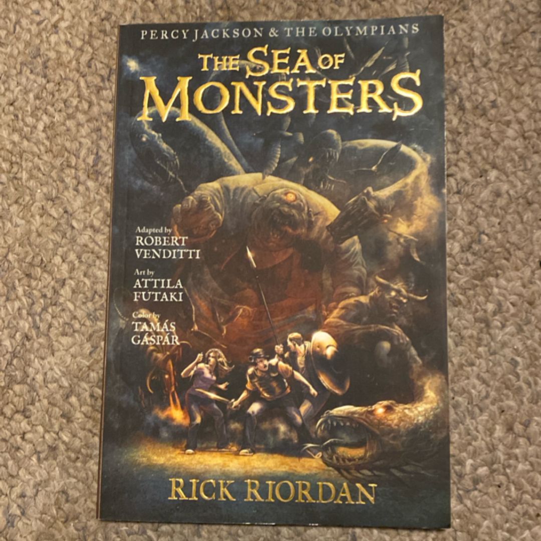 Percy Jackson and the Olympians Sea of Monsters, the: the Graphic Novel