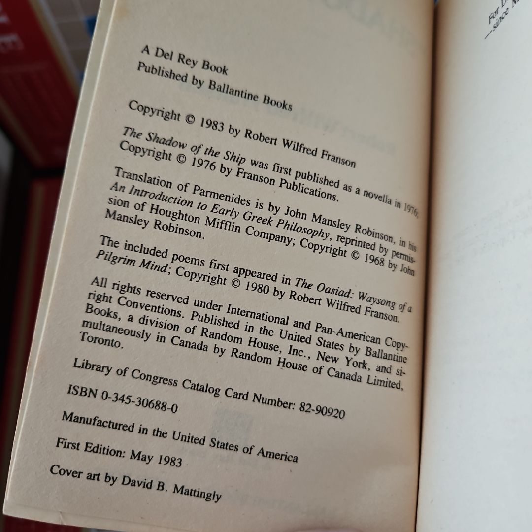 The Shadow of the Ship