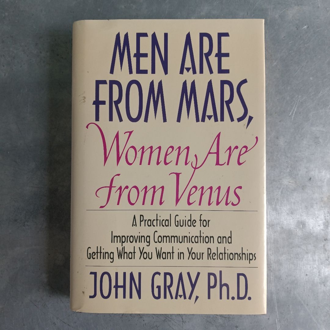Men Are From Mars, Women Are From Venus