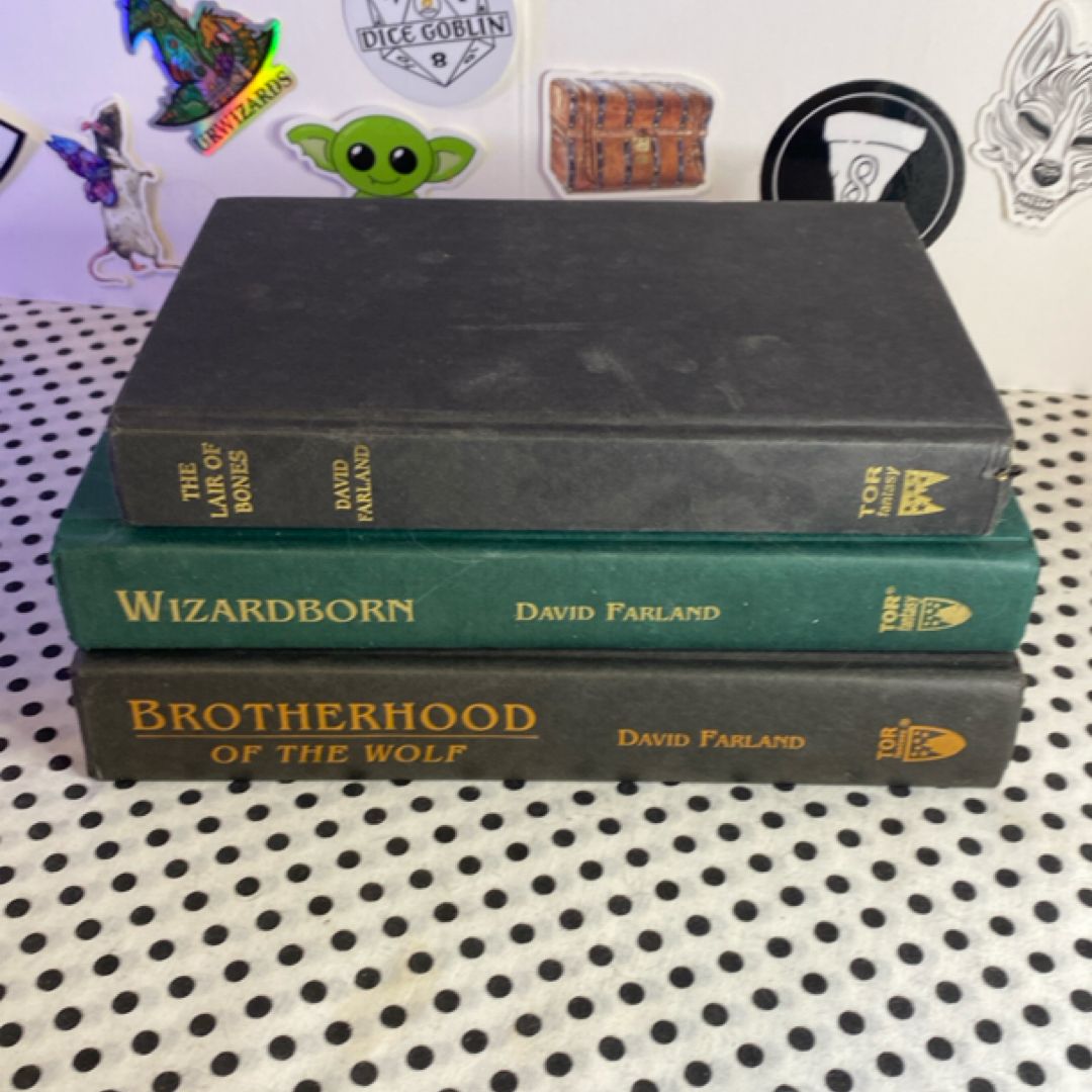 Lot of three runlord series hardcovers with no dust jackets