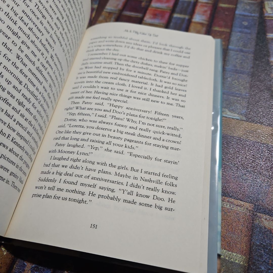 Me and Patsy Kickin' up Dust