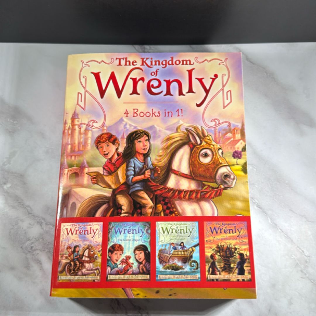 The Kingdom of Wrenly The lost stone. The scarlett dragon. Sea monster!. The witch's curse