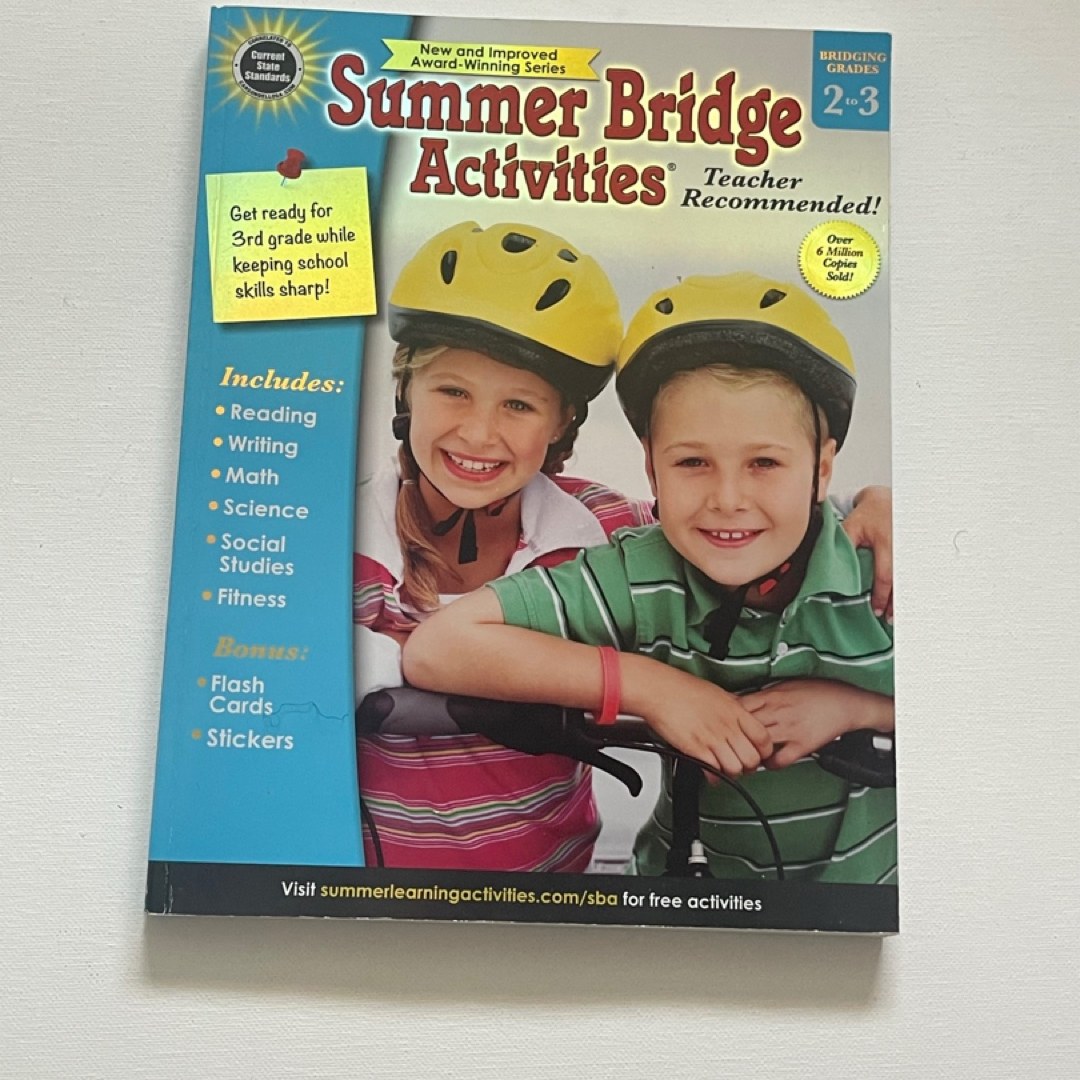 Summer Bridge Activities, Grades 2 - 3
