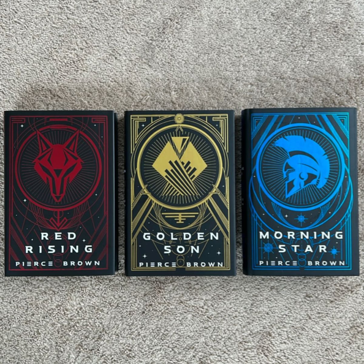 Red Rising Trilogy - Signed FairyLoot Iron | PangoBooks
