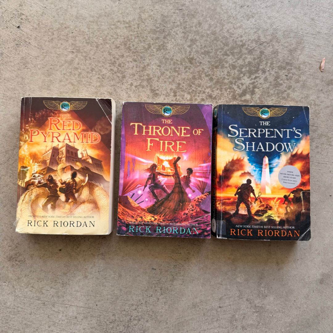 BUNDLE! The Kane Chronicles series (3 books)
