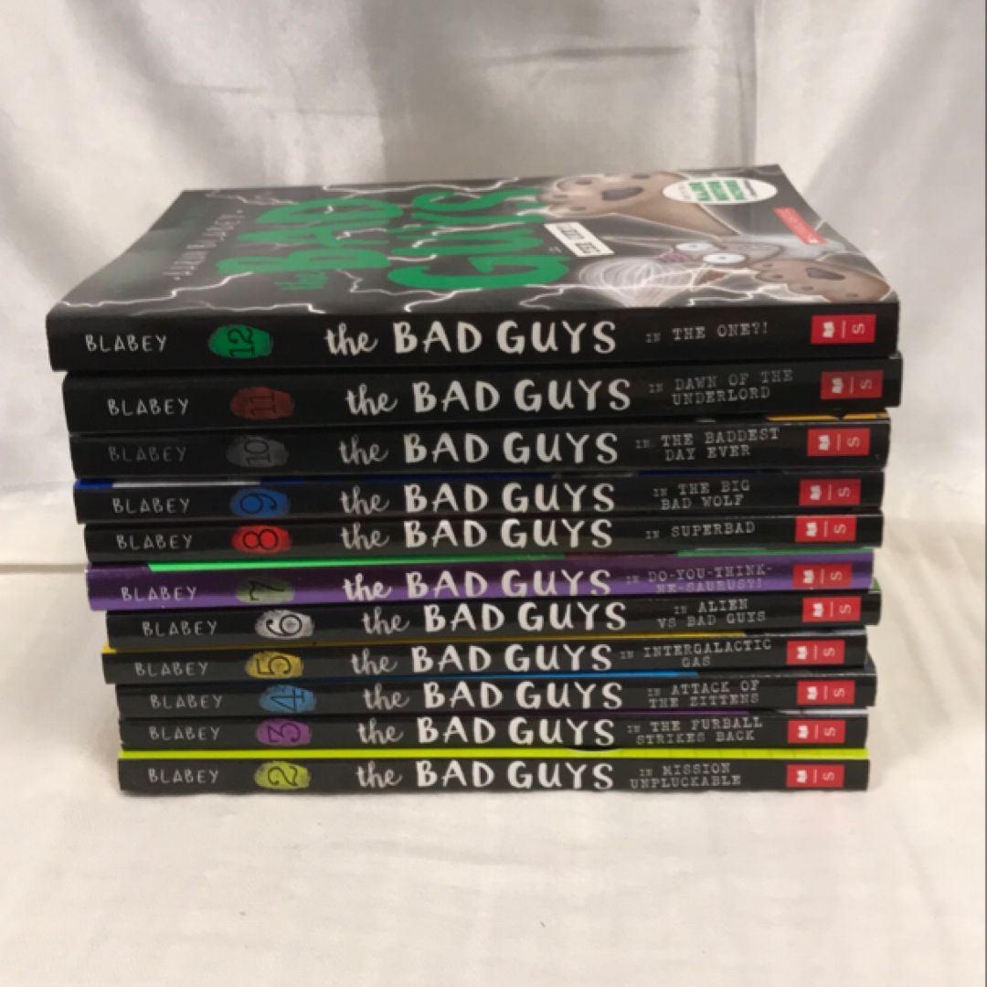The Bad Guys, lot of 11 books