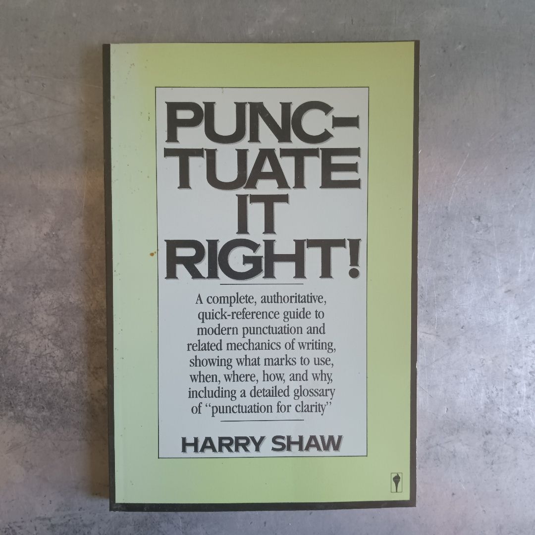 Punctuate It Right!