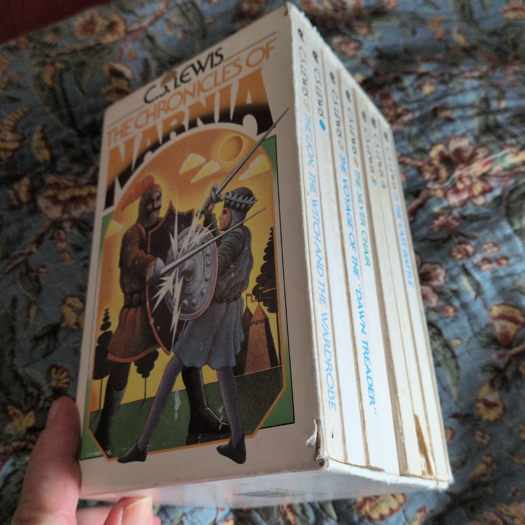 The Chronicles of Narnia Boxed Set 1970 First Collier Books Edition 