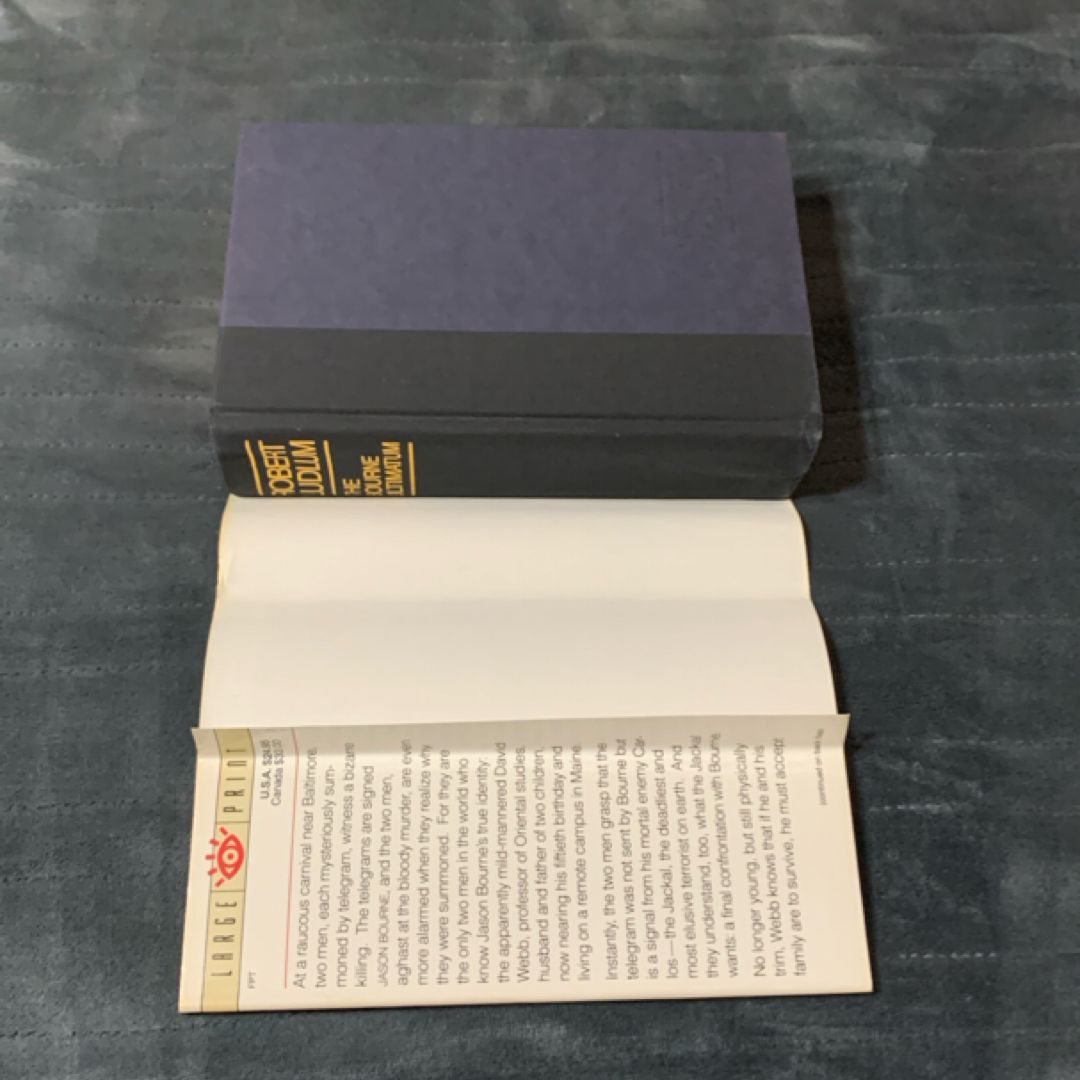 The Bourne Ultimatum (1st Ed., Large Print)