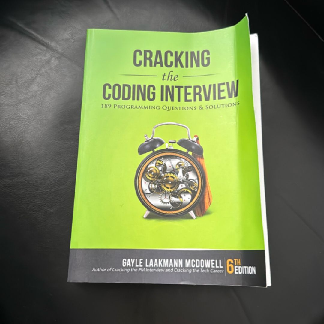 Cracking the Coding Interview