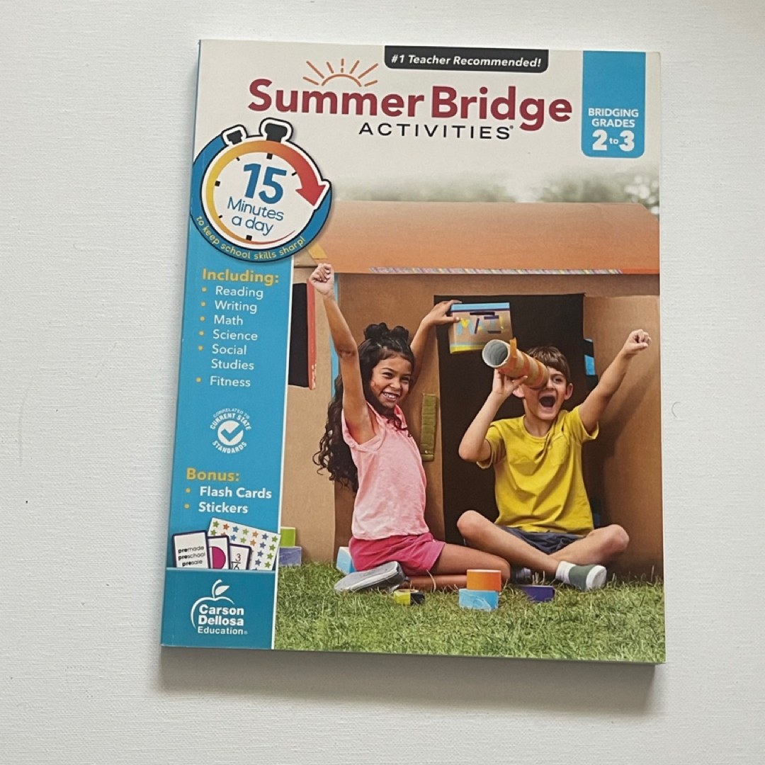 Summer Bridge Activities, Grades 2 - 3