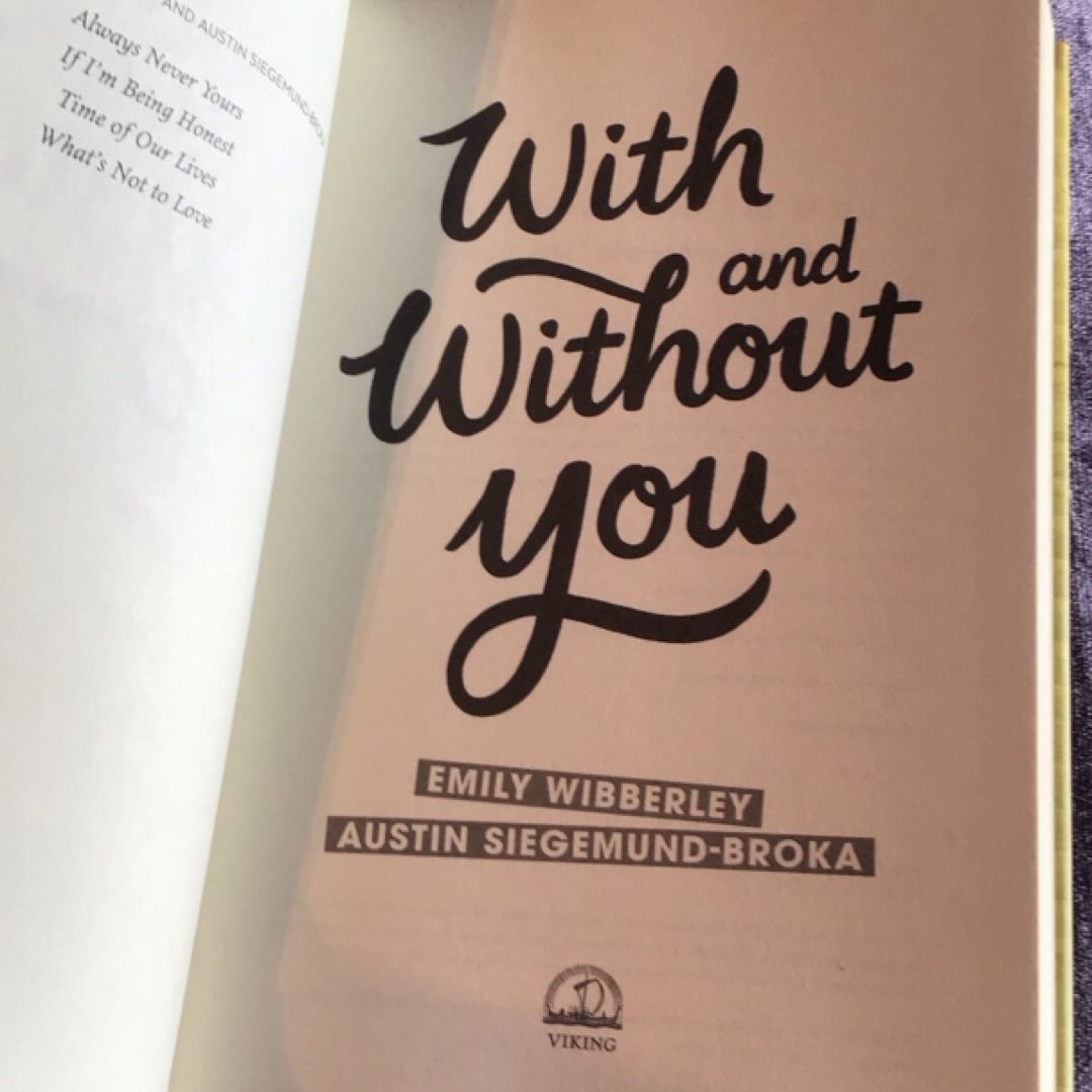 With and Without You