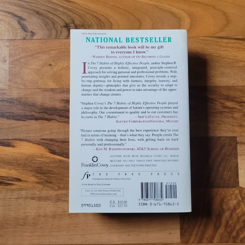 The Seven Habits of Highly Effective People