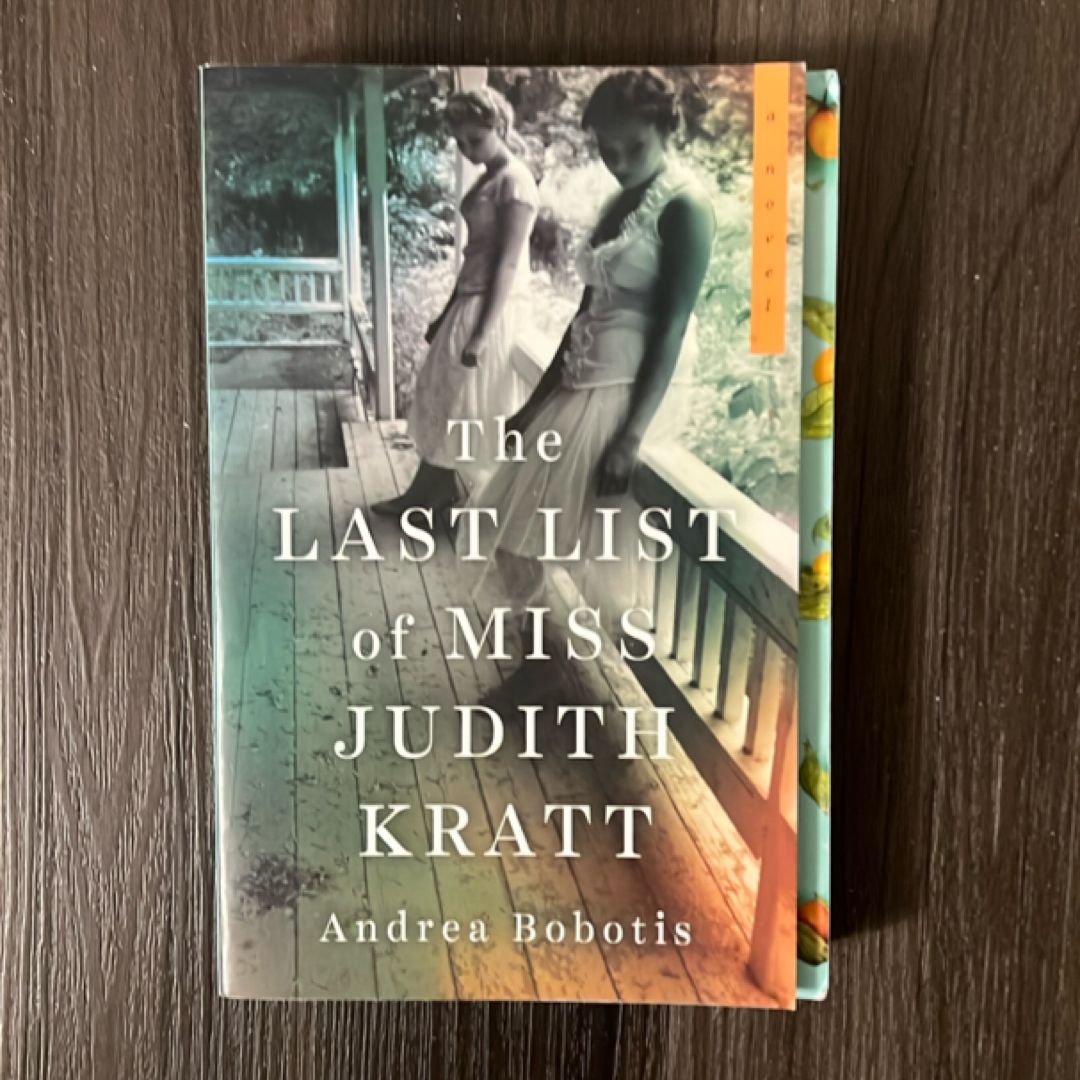 The Last List of Miss Judith Kratt
