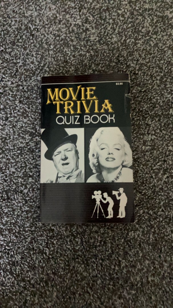 Movie Trivia Quiz Book (published in 1982)