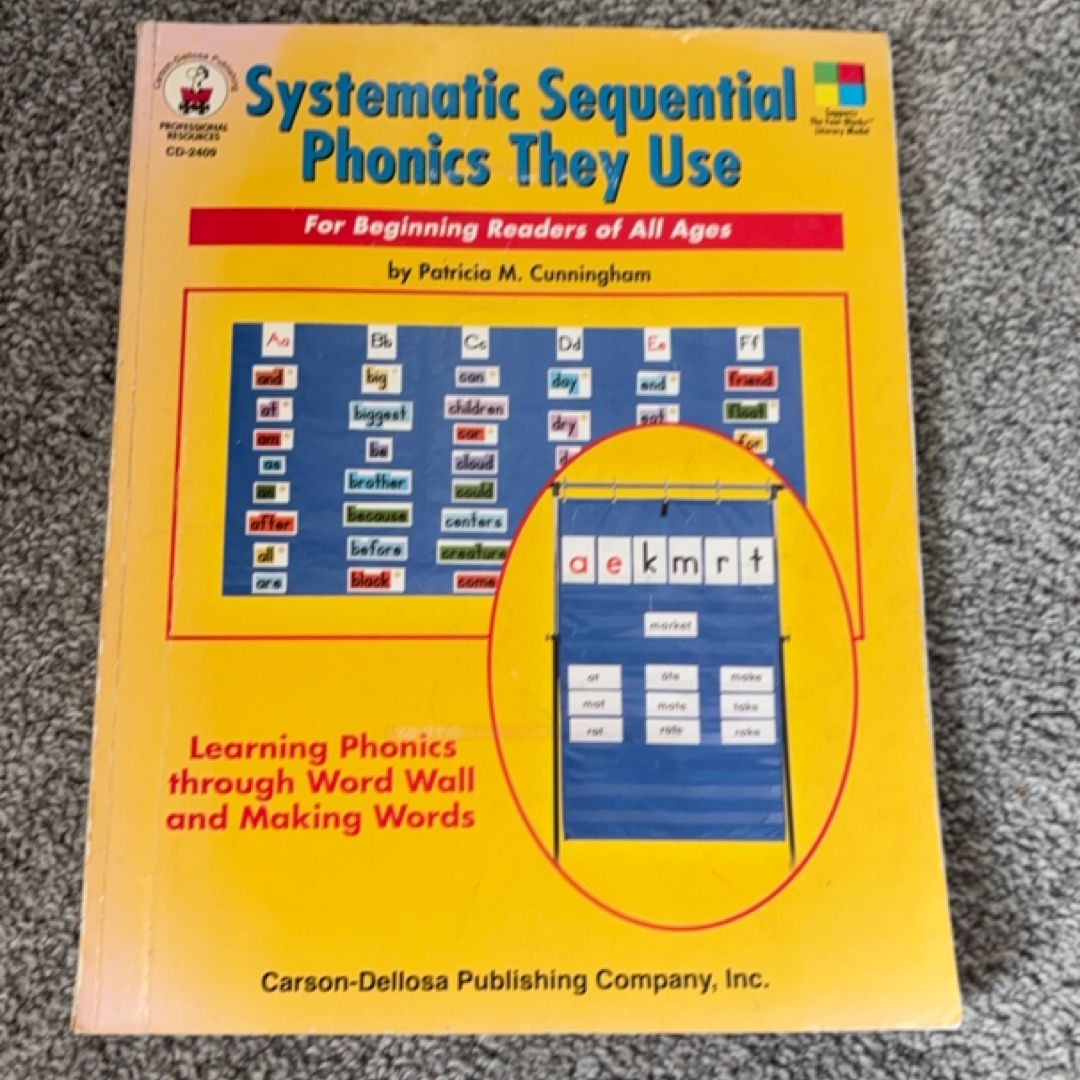 Systematic Sequential Phonics They Use
