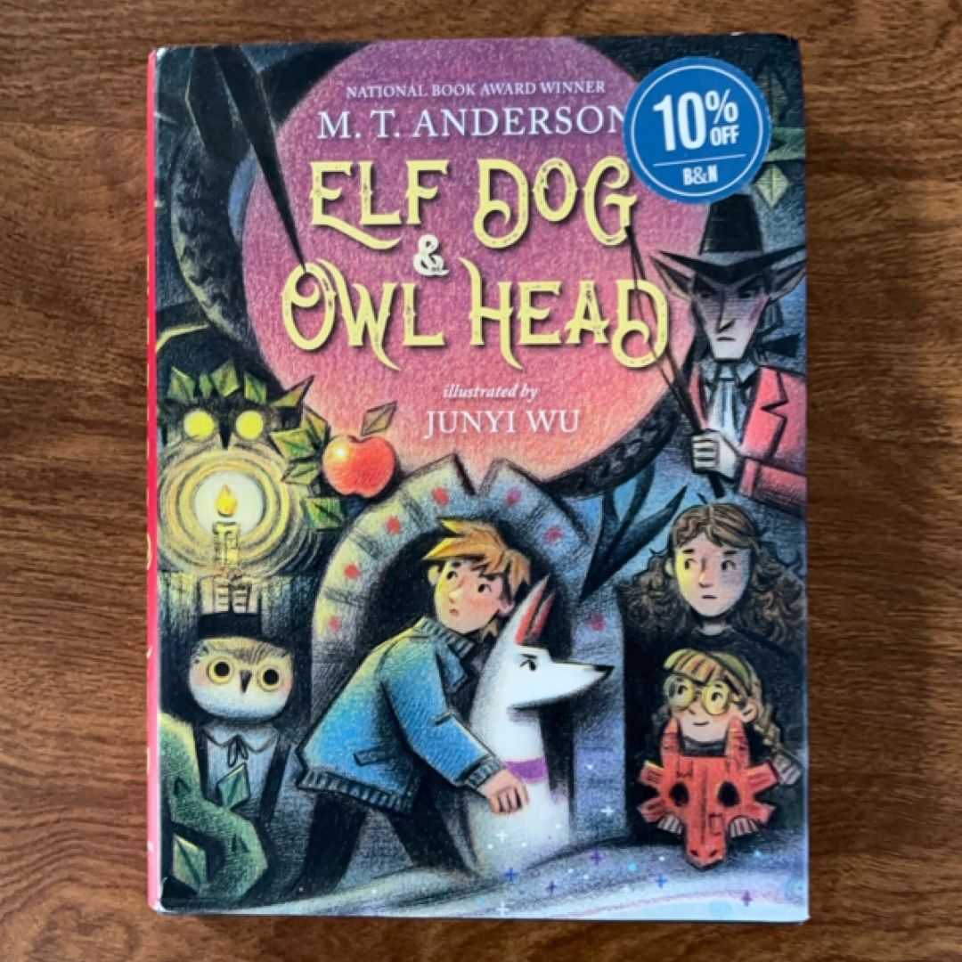 Elf Dog and Owl Head