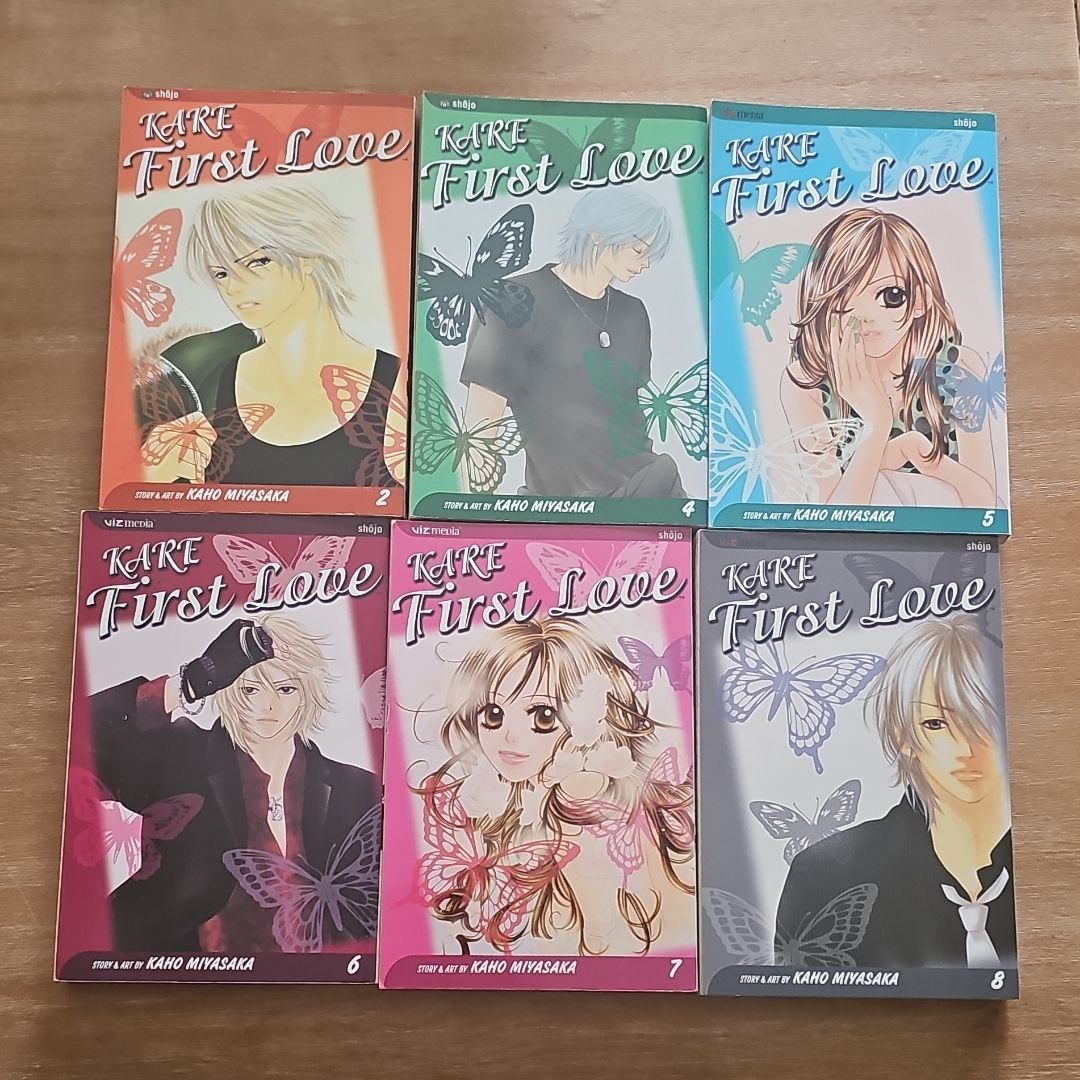 BUNDLE!! Kare First Love, Vol. 2 & 4-8