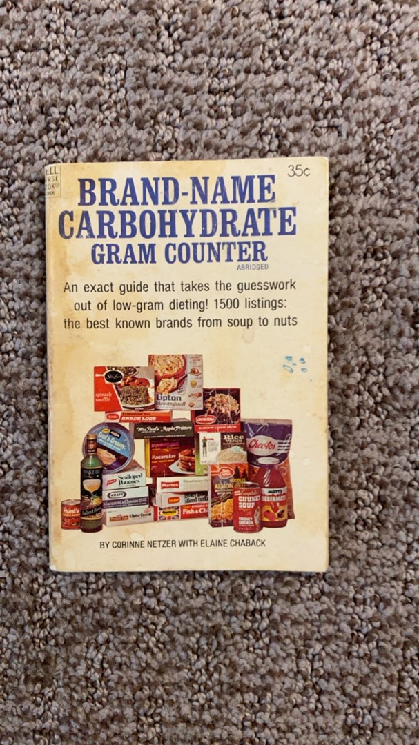 Brand-Name Carbohydrate Gram Counter