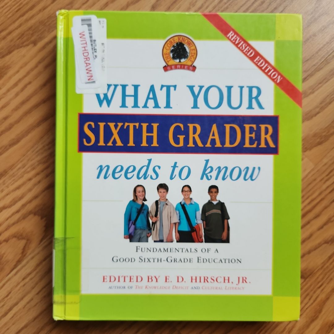 What Your Sixth Grader Needs to Know
