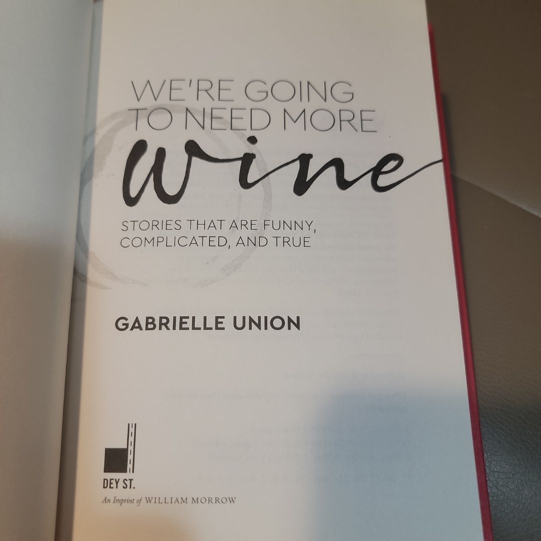 We're Going to Need More Wine
