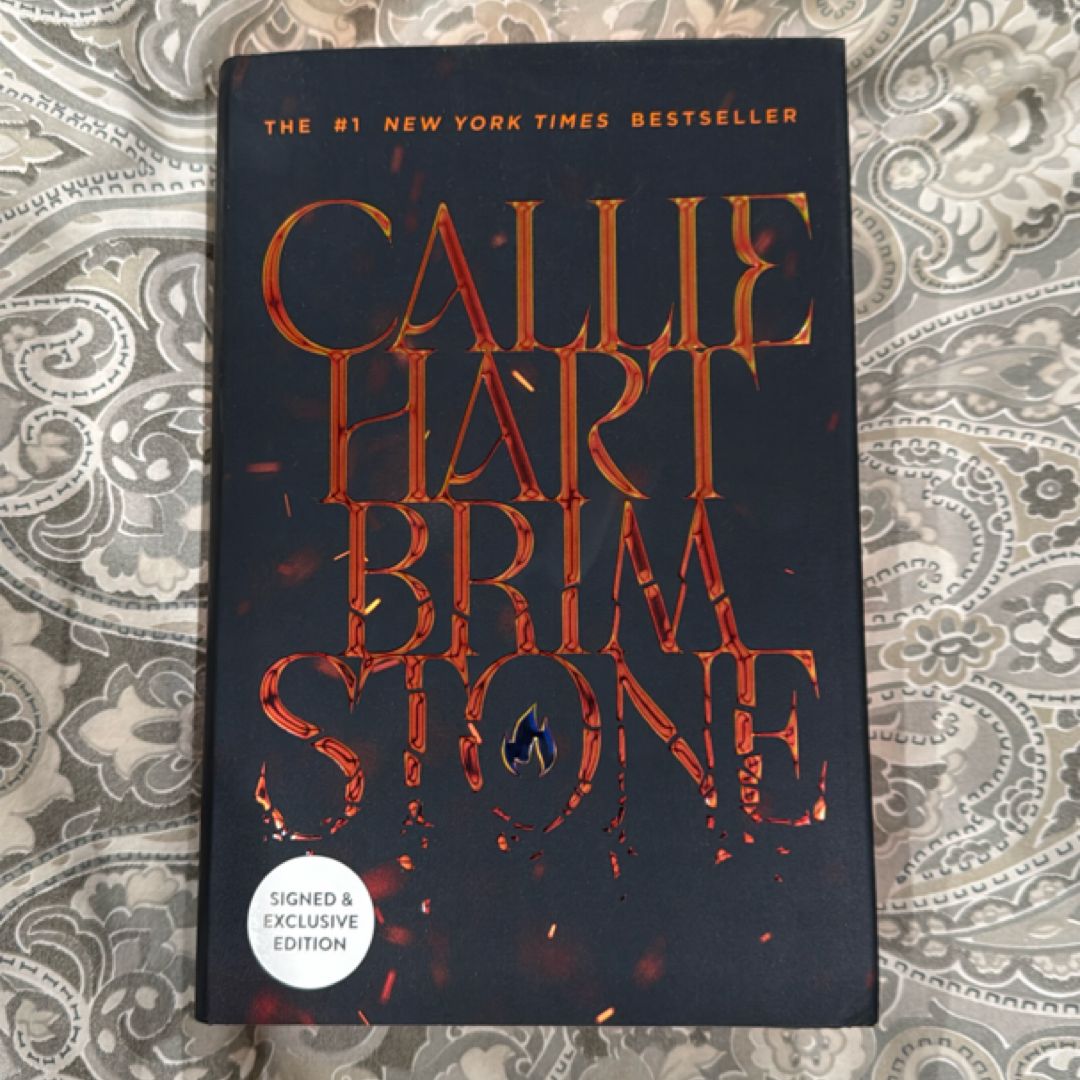 Brimstone (Waterstone exclusive signed hardback)