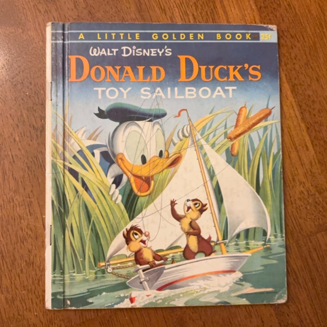 Donald Duck’s Toy Sailboat