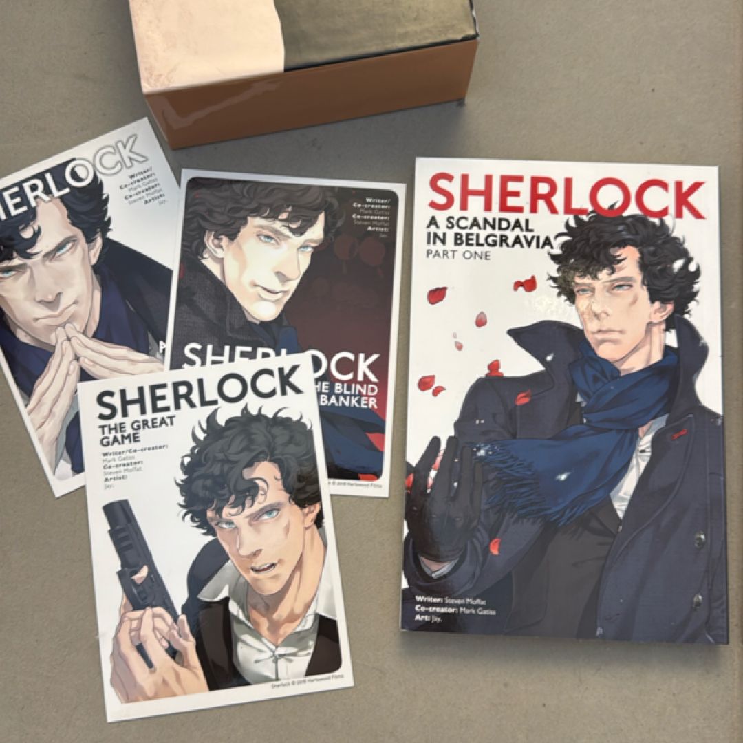 Sherlock: Series 1 Boxed Set by Steven Moffat, Mark Gatiss