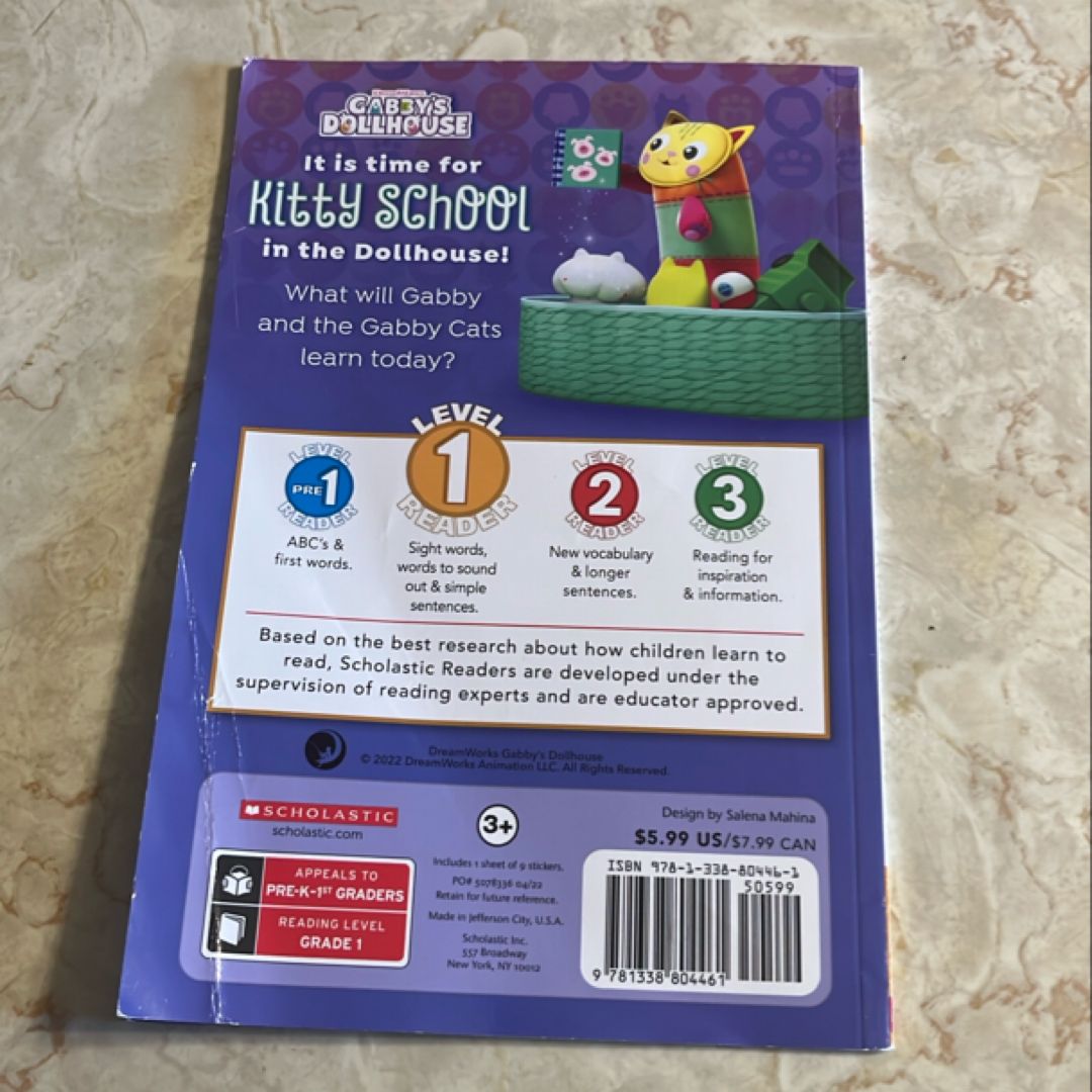 Gabby's Dollhouse bundle of 2 books