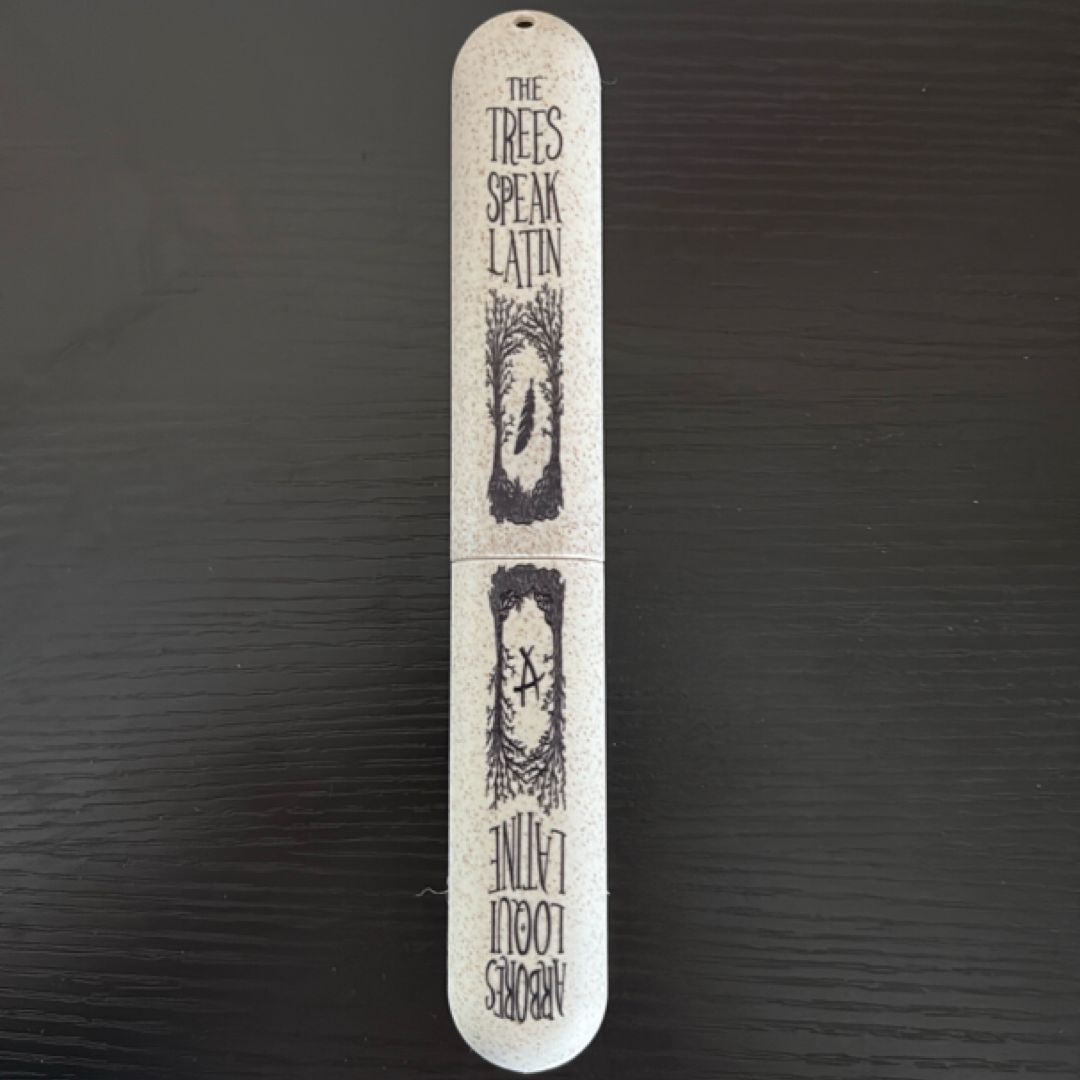 Owlcrate Bamboo Toothbrush inspired by The Raven Boys