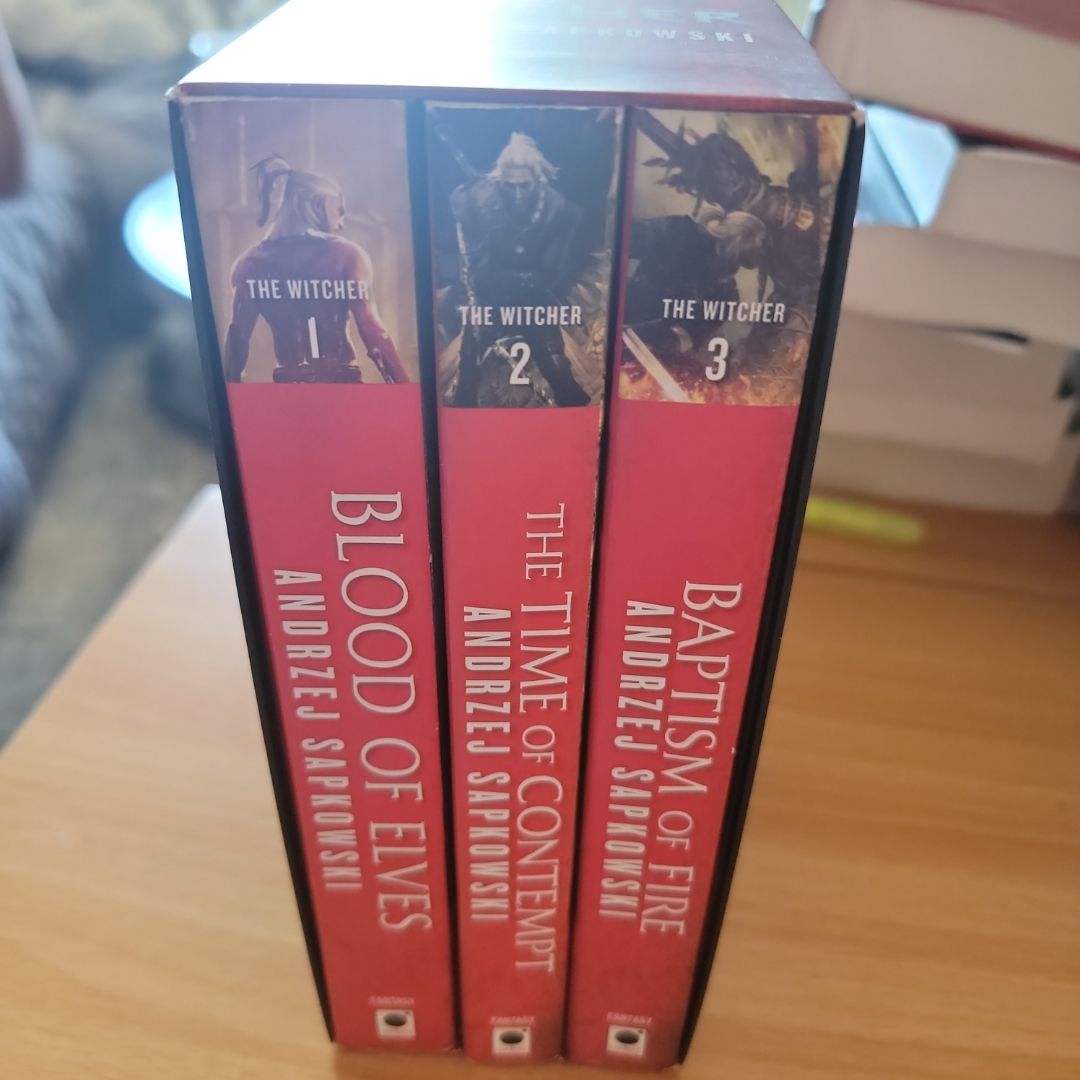 The Witcher Boxed Set: Blood of Elves, the Time of Contempt, Baptism of Fire