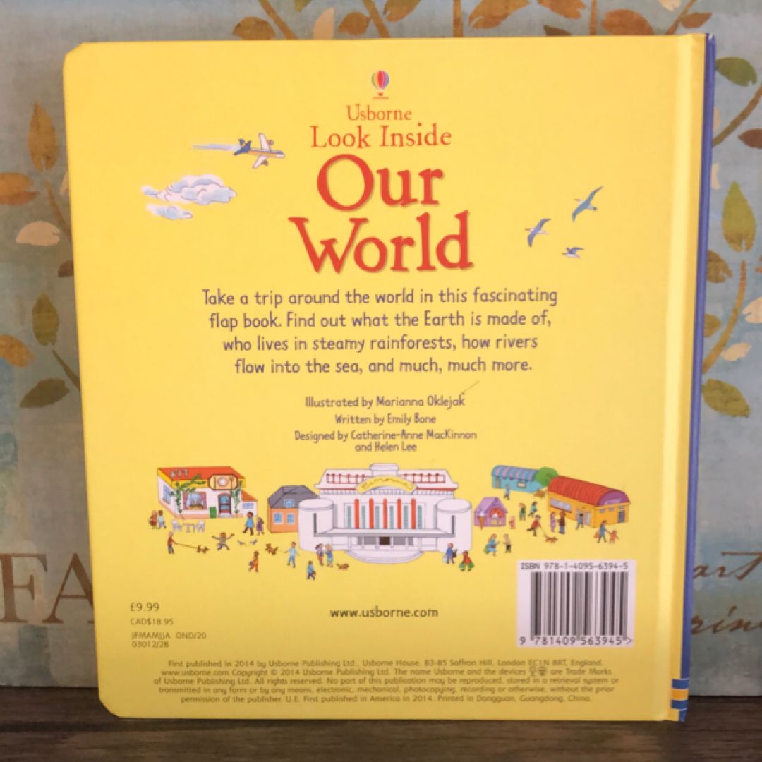 Look Inside Our World Board Book