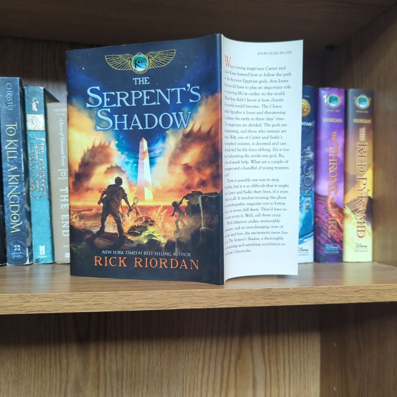 Kane Chronicles, the Book Three the Serpent's Shadow