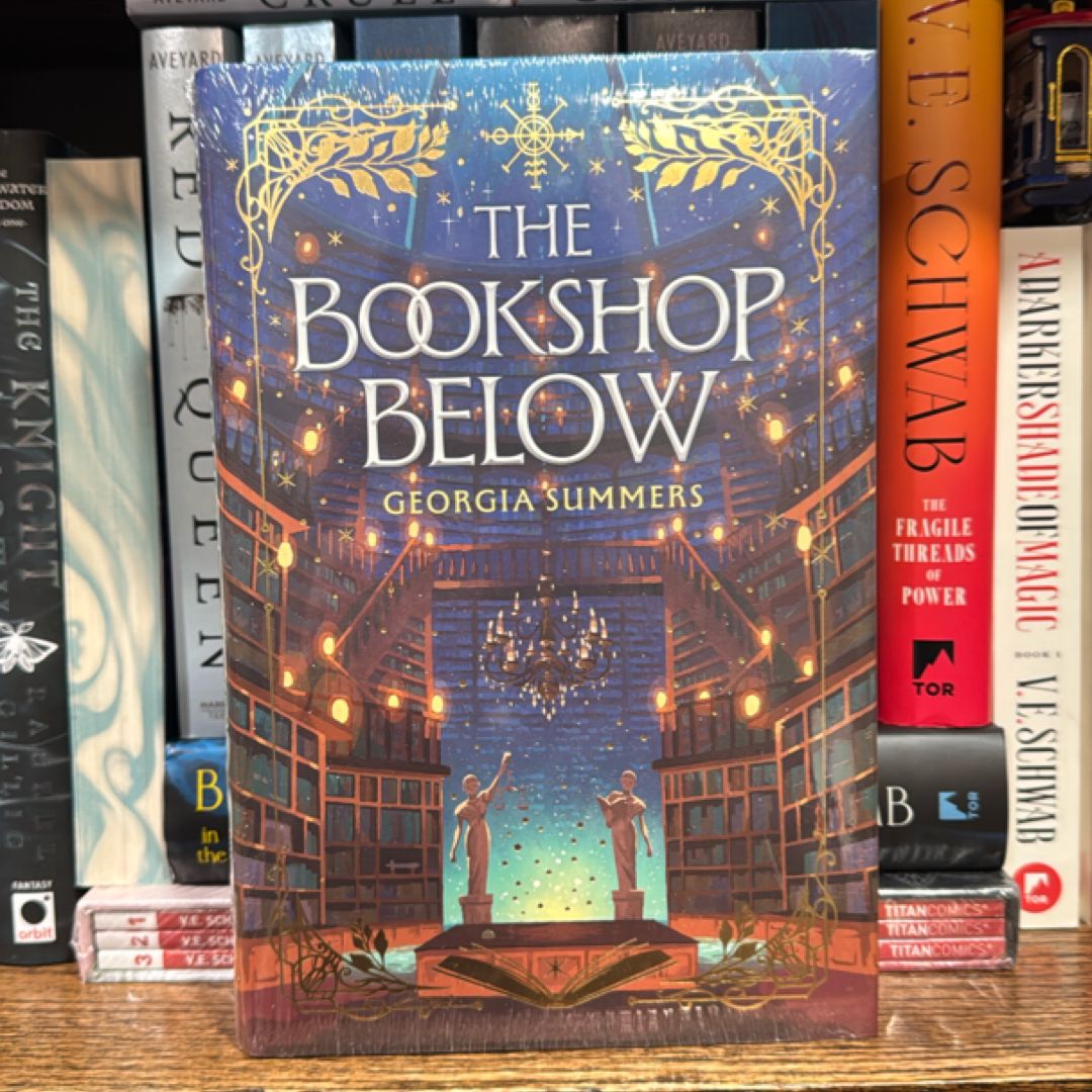 The Bookshop Below the sweepingly romantic fantasy tale by #1 Sunday Times bestselling author