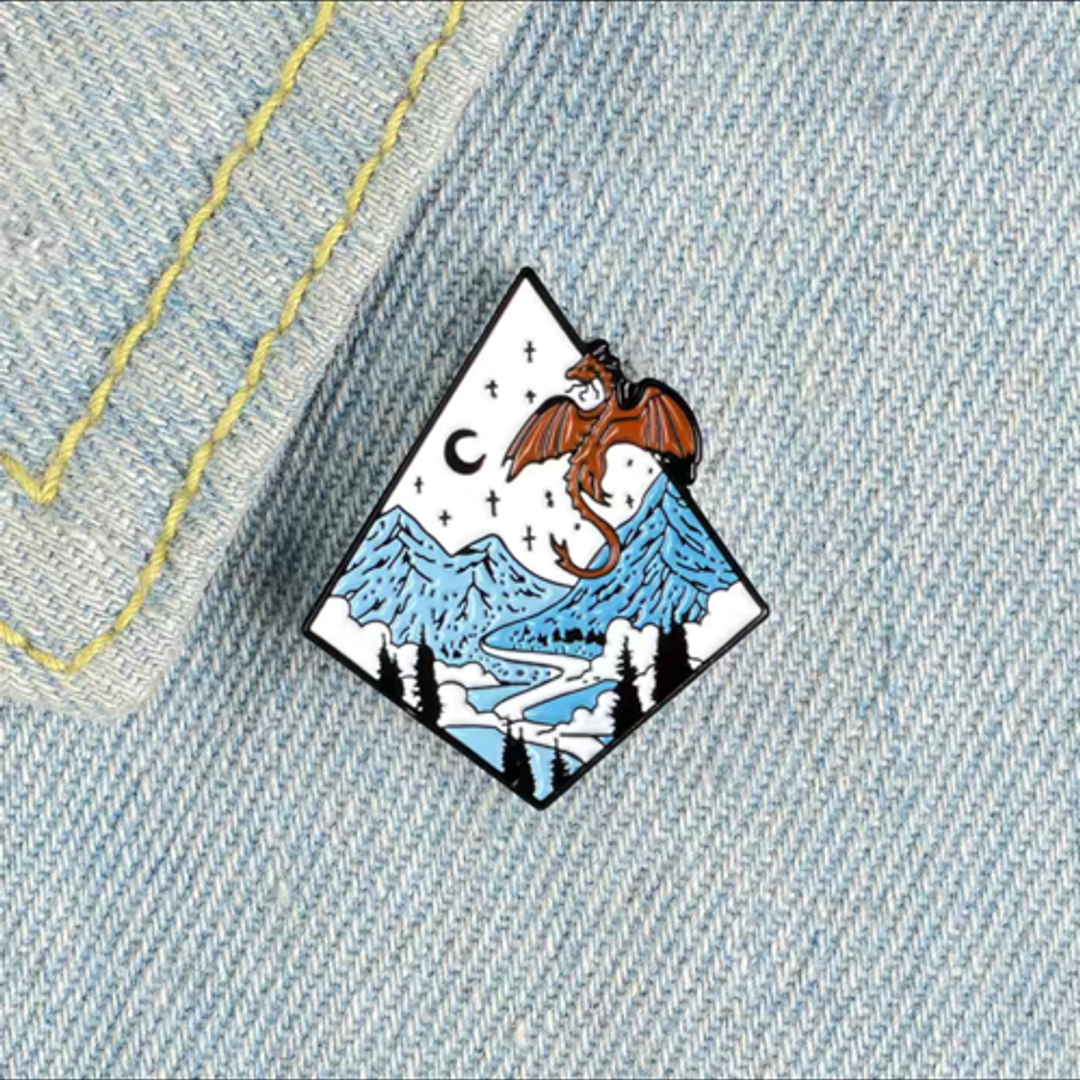 Throne of glass inspired pin