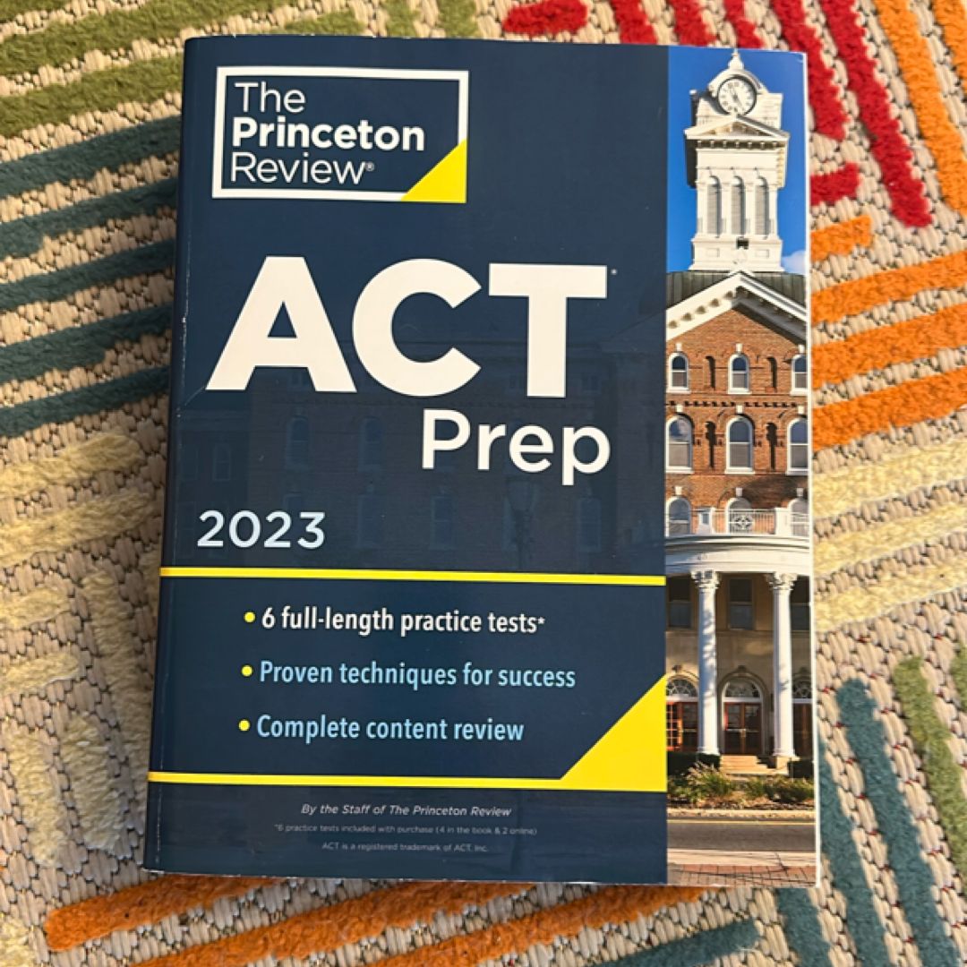 Princeton Review ACT Prep 2023
