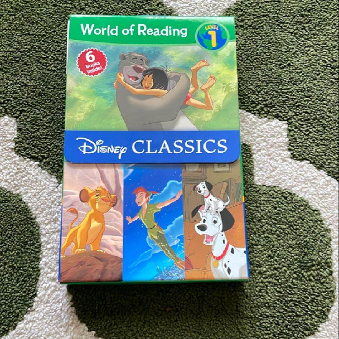World of Reading Disney Classic Characters Level 1 Boxed Set